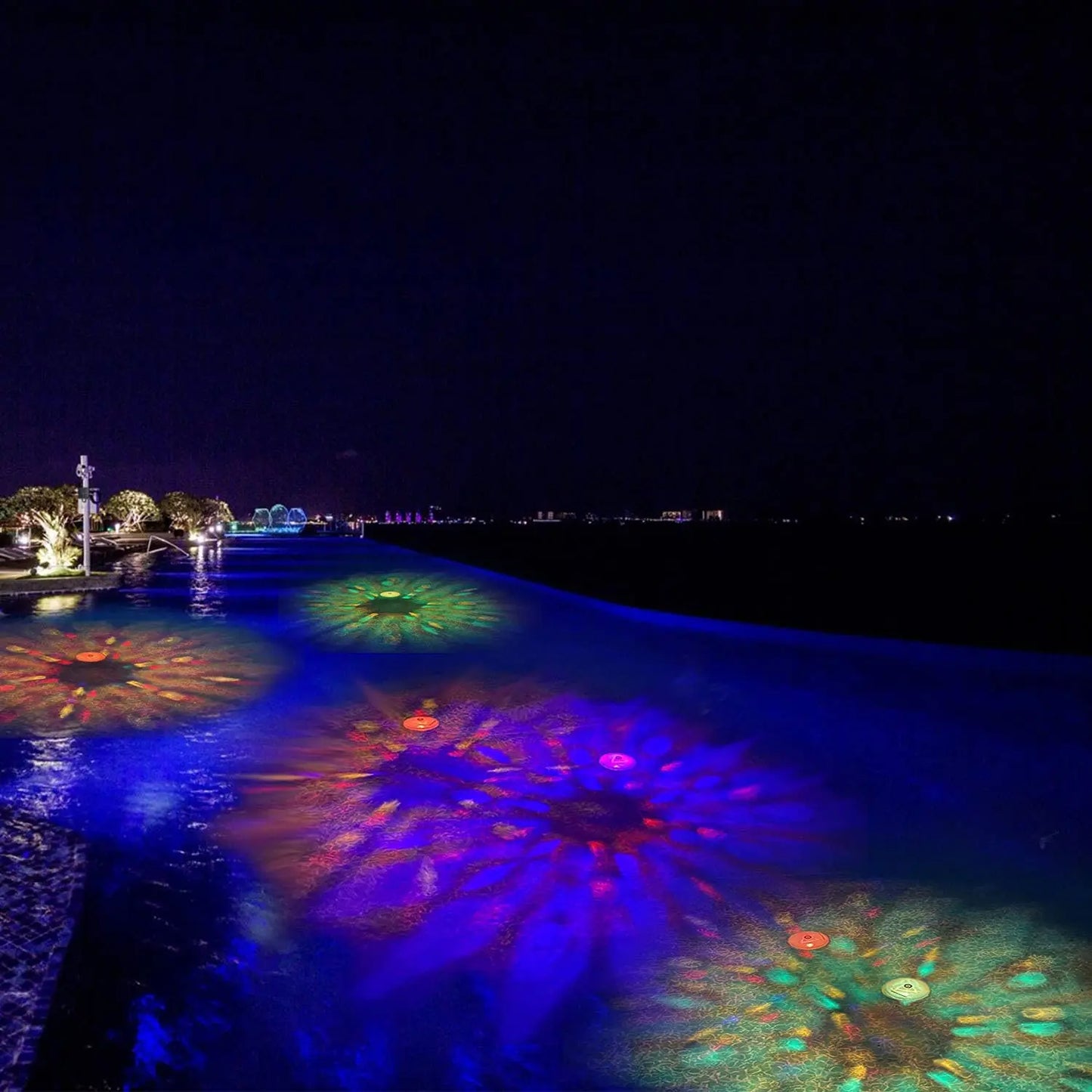 Floating Underwater LED Disco Light Glow