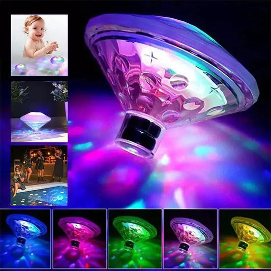 Floating Underwater LED Disco Light Glow